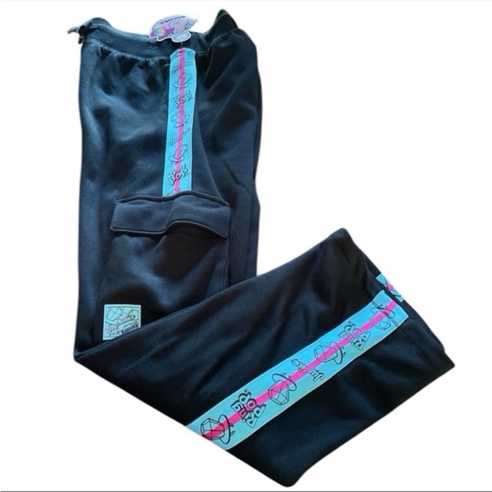 Justice Sz 10 Bazooka Ring Pop Pants